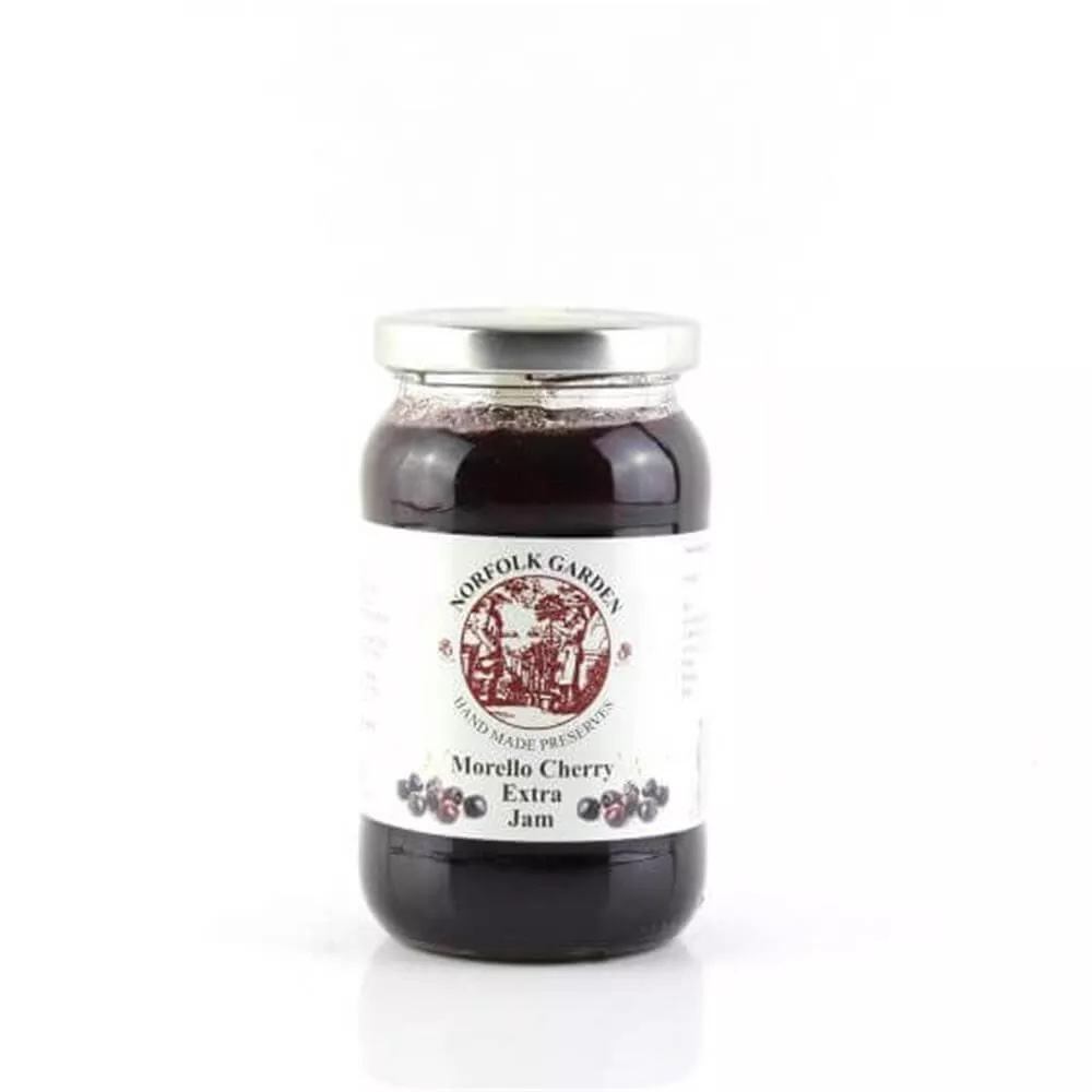 Norfolk Garden Preserved Morello Cherry Jam 454g